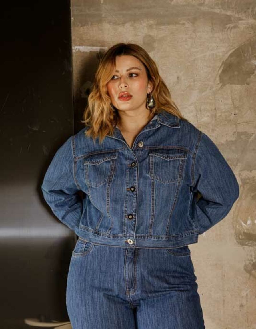 Jaqueta Jeans old school