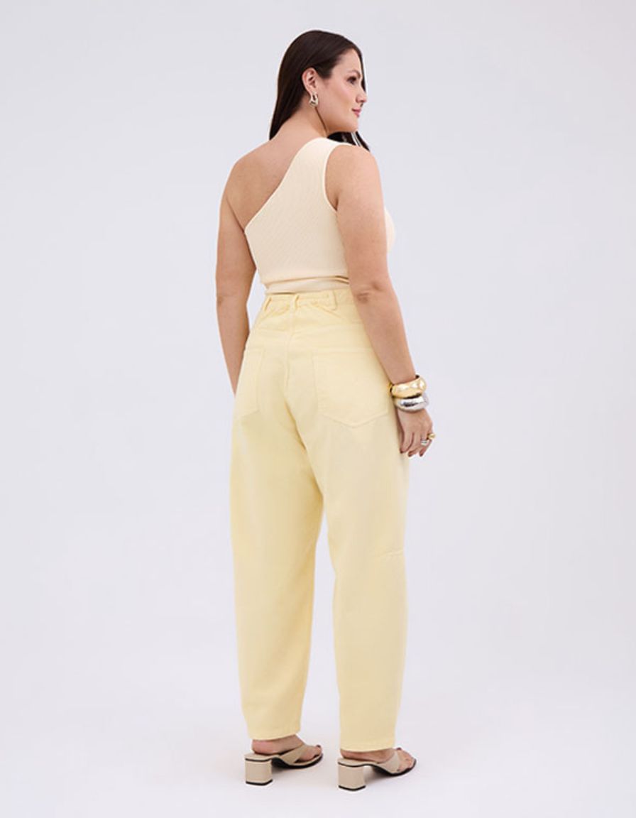 Calça Jeans Barrel