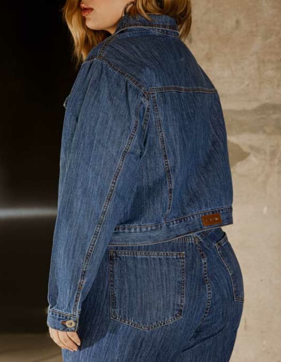 Jaqueta Jeans old school