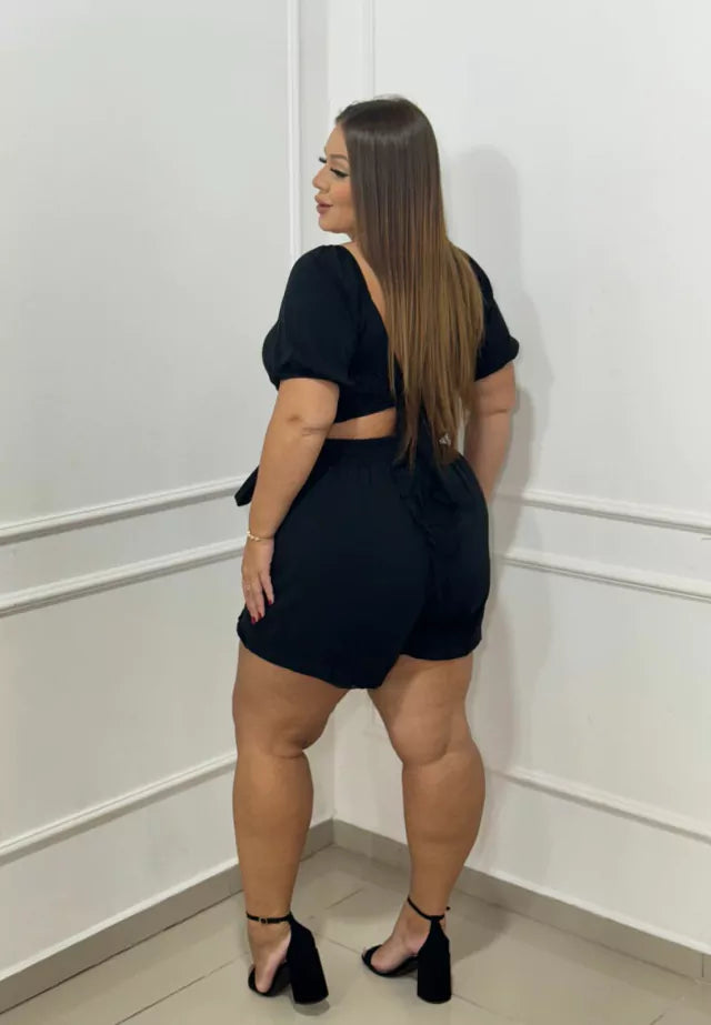 Conjunto Basic Florença I – 2 Peças – Plus Size