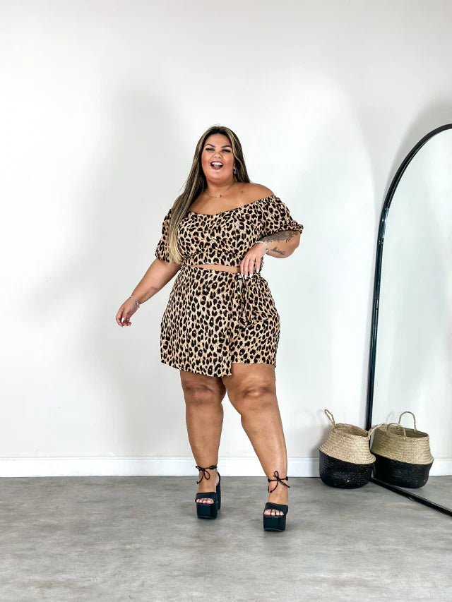 Conjunto Basic Florença I – 2 Peças – Plus Size